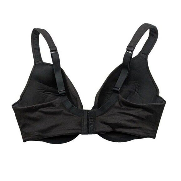 Lane Bryant Cacique Bra Intuition Full Coverage Lined Black Size 38C - Picture 6 of 6